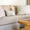 SILLON ALMA LINO BELGA ANTIMANCHAS - 2.30 MTS en Gris - Sillones y sofás, Uruguay | La Iberica, vista 5 de 8