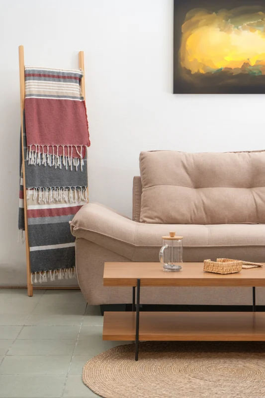 HELLEN- SOFA ESQUINERO VICENZA MARRON CLARO - Sillones y sofás, Uruguay | Alfa Ventas, vista 3