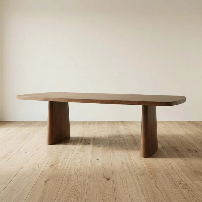 Mesa De Comedor 3m Madera Marron Florencia en Marrón - Mesas de comedor, Uruguay | Divino