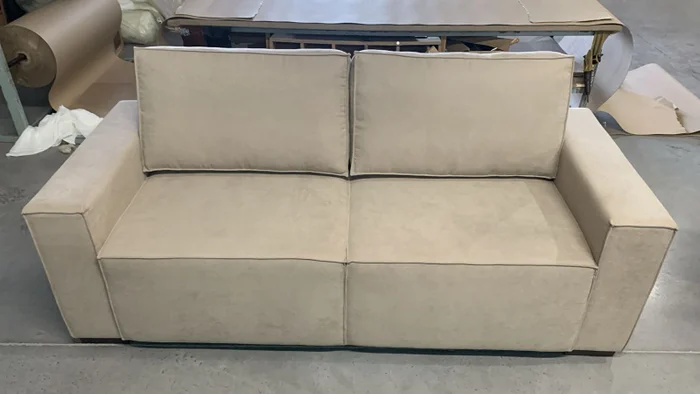 Sofa Moscú 3 Cuerpos 200cm – Beige Acqua Block en Beige - Sillones y sofás, Uruguay | Berna home, vista 2