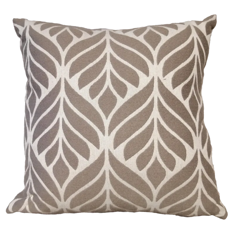 Almohadón Brown Leaf en Multicolor - Textiles, Uruguay | Tutto Deco