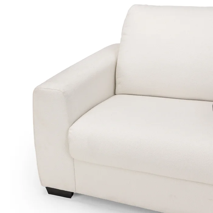 Sofá Juno - Tela Aquaclean - 2,5 cuerpos - A fabricar en Blanco - Sillones y sofás, Uruguay | Nyr, vista 5