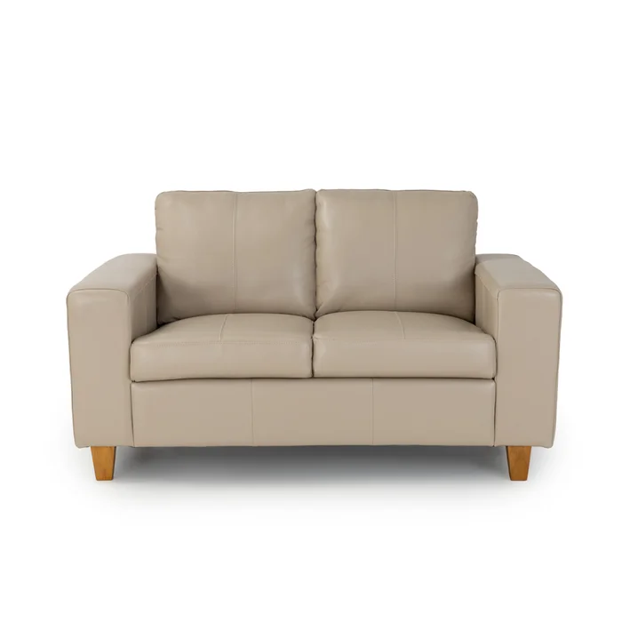 Sofá Royale - Cuero Básico - 2 cuerpos - 519 (Beige) en Beige - Sillones y sofás, Uruguay | NYR, vista 2