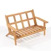 SOFA LOTUS 2 LUGARES ACQUABLOCK NEGRO 144x87x86CM JATOBA - Muebles para el exterior, Uruguay | Vinibel, vista 5 de 10