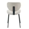 Silla De Comedor Metal-y-tela Natural-beige Hibisco en Beige - Sillas, Uruguay | Divino, vista 4 de 5