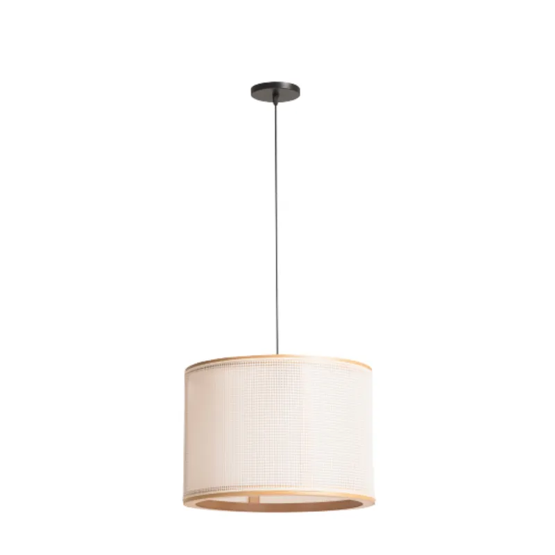Lámpara Colgante Apollo Diam. 40 Castaño en Castaño / Cable: Negro – Material: Producidas en MDF con acabado marrón - Lámparas colgantes, Uruguay | Berna home
