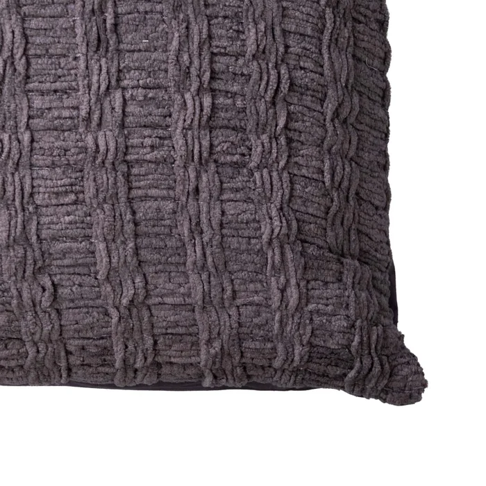 Almohadón Lyon, 50*50 Poliester Gris Gastado en Gris - Textiles, Uruguay | Divino, vista 2