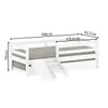 Cama marinera 1 Plaza Infantil - Blanco en Blanco - Dormitorio, Uruguay | Rústico Hogar, vista 5 de 5