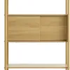 Estantería LINDVED 6 estantes 2 puertas en Madera natural - Bibliotecas, Uruguay | JYSK, vista 4 de 5