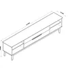 Rack Limit - Muebles para TV, Uruguay | Deluxe Home, vista 4 de 8