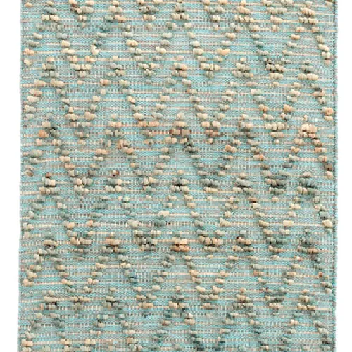 CHEVRON AGUA WOVEN YUTE Y ALGODON en Multicolor - Textiles, Uruguay | Sentido Jose Ignacio