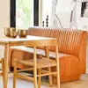 SILLON DE COMEDOR FERRARO - CUERO ITALIANO CARAMELO - 1.53 MTS en Marrón - Sillones y sofás, Uruguay | La Iberica, vista 8 de 17