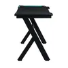 ESCRITORIO GAMER MDF Y METAL NEGRO LED - Escritorios y sillas de escritorio, Uruguay | Alfa Ventas, vista 4 de 4