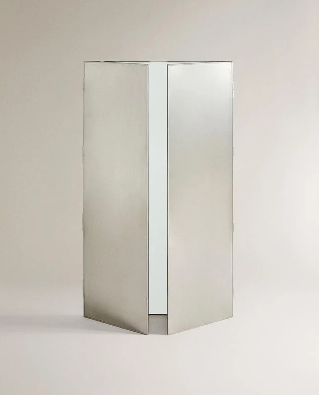 ESPEJO TRIPTICO PERFIL METAL en Plateado - Espejos, Uruguay | Zara Home, vista 4