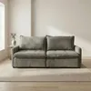 Sofá Cama Oliver - Tela Microfibra - 12075 (Salvia) en Gris - Sillones y sofás, Uruguay | NYR, vista 4 de 8