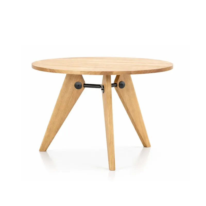 Mesa de comedor Gueridon 95 cm - Blanco en Blanco - Mesas de comedor, Uruguay | Samic