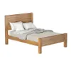 Cama Queen Linea El Dorado en Madera natural - Dormitorio, Uruguay | La Cueva Muebles, vista 2 de 7