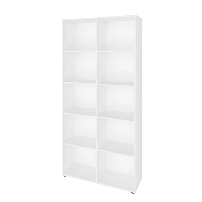 Biblioteca Mdf Blanco Clean en Blanco - Bibliotecas, Uruguay | Divino, vista 2