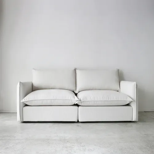 Sofá con funda Malibu en Blanco - Sillones y sofás, Uruguay | Pieza Clave