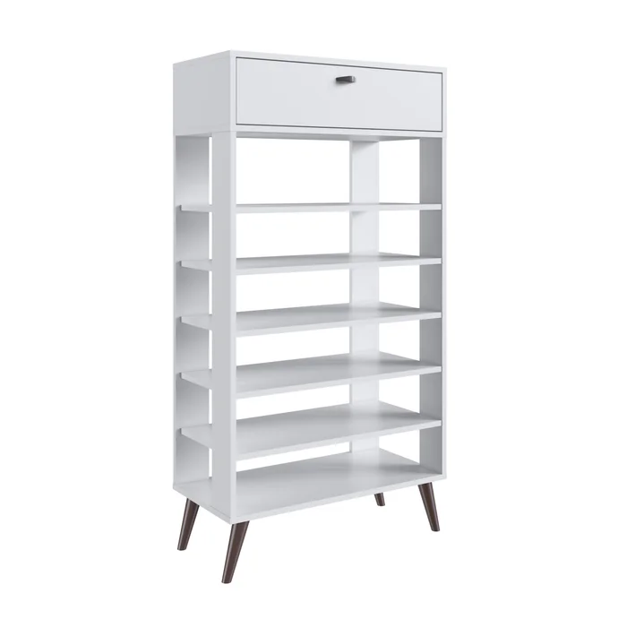 Zapatera Cairo – Blanca - Aparadores y recibidores, Uruguay | RM Muebles y Deco, vista 2