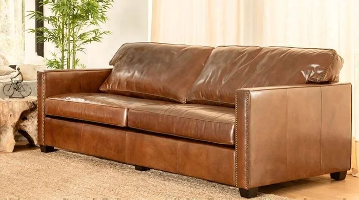 SILLON CUERO ITALIANO - 3 CUERPOS en Marrón - Sillones y sofás, Uruguay | La Iberica, vista 23