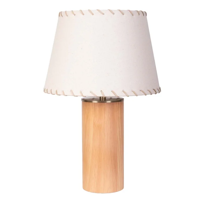Lámpara De Mesa Ml2510 Natural/beige Madera Ml251010 en Madera natural - Lámparas de mesa, Uruguay | Divino