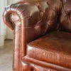 SILLON CHESTERFIELD CUERO ITALIANO - 2 CUERPOS - Sillones y sofás, Uruguay | La Iberica, vista 3 de 16