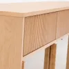 Aparador Helvine 4 puertas y 4 cajones chapa de roble y cristal templado 200x75cm FSC 100% en Marrón - Aparadores y recibidores, Uruguay | Kavehome, vista 5 de 10