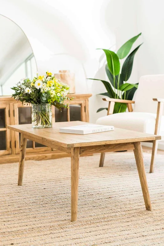 MESA NORDICA - 1.30 X 0.60 en Madera natural - Mesas de living, Uruguay | La Iberica, vista 24
