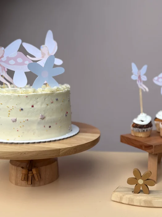 Pie de Torta alta triple fleco– 30cm - Decoración, Uruguay | Dreams On Time, vista 23
