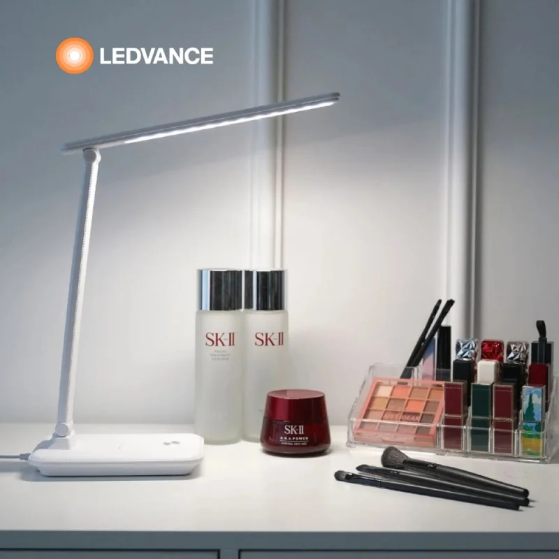 Luminaria LEDVANCE Desklum 3W Blanco en Negro - Lámparas de mesa, Uruguay | Serlux, vista 7