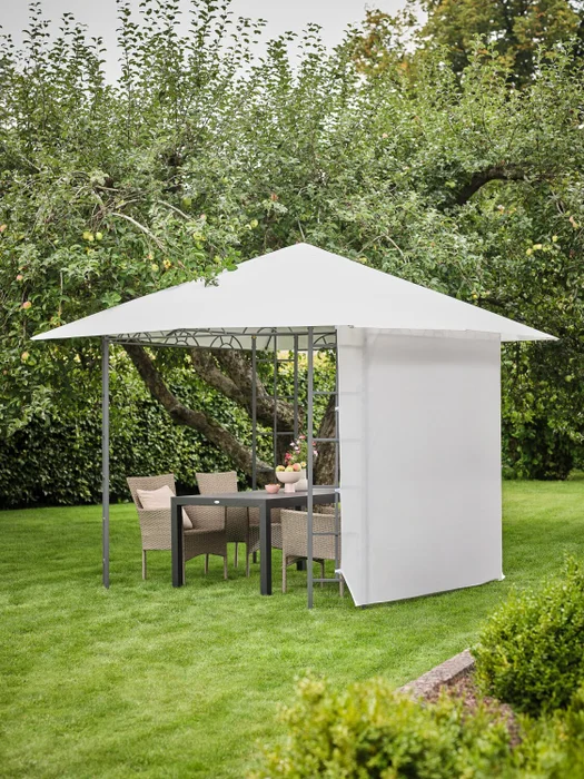 Panel lateral gazebo FAABORG A2,3xA2m en Blanco - Muebles para el exterior, Uruguay | JYSK, vista 2