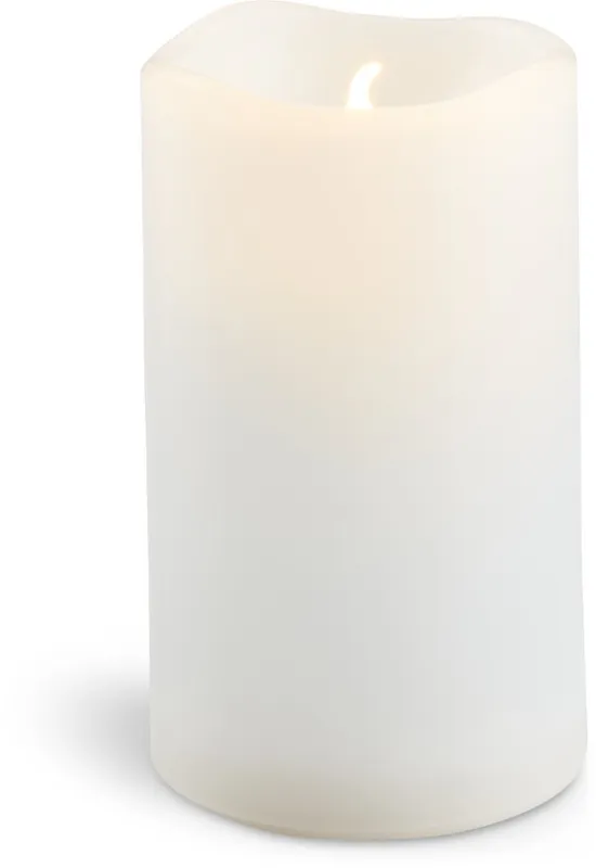 Vela pilar LED SOREN Ø6xA9cm en Blanco - Velas y Portavelas, Uruguay | JYSK