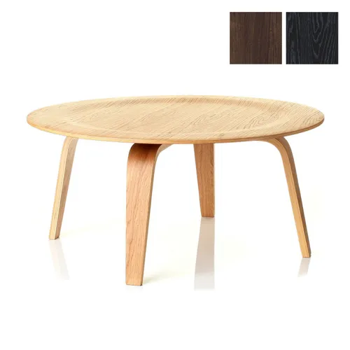 CTW Coffe Table Wood | Charles & Ray Eames en Madera natural - Mesas de living, Uruguay | Mad for Modern