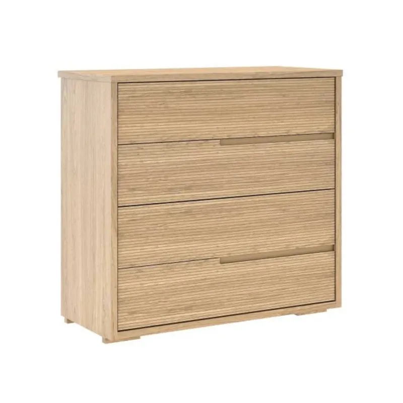 Cómoda 4 cajones - Nordik - Text Frizz - Cómodas, Uruguay | Ecowood