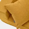 Puf cama convertible Arty mostaza 70 x 89 (200) cm en Amarillo - Butacas, banquetas y puffs, Uruguay | Kavehome, vista 6 de 10