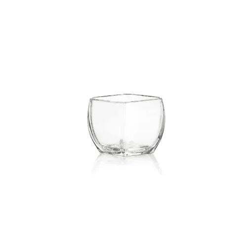 VOTIVE CUADRADO 466ML CRISA. H9.6X10.6X10.6CM - Jarrones, Uruguay | Koz
