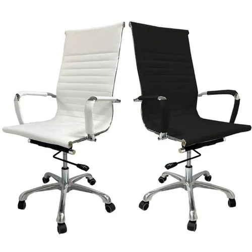 Silla escritorio Eco cuero REF.8009 en Multicolor - Escritorios y sillas de escritorio, Uruguay | Igoa