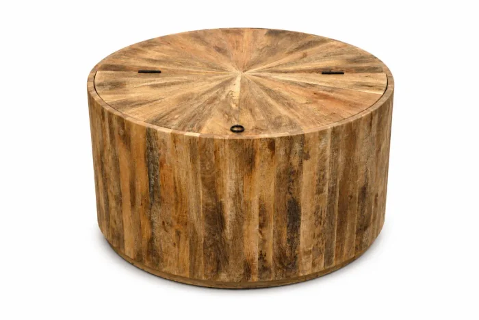 M192 Ratona Baúl 90x90x45 en Madera natural - Mesas de living, Uruguay | Victoriana, vista 3
