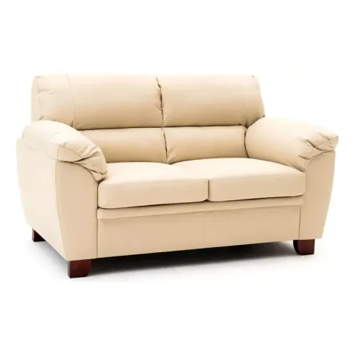 SOFA 2 CUERPOS MODELO ALIAS - 100 % EN CUERO - COLOR PERLA MATE en Off-white - Sillones y sofás, Uruguay | Champagne Home