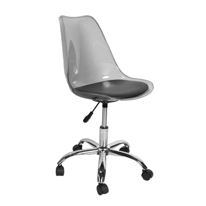 Silla De Oficina Polipropileno Negro Hyl-053 en Negro - Escritorios y sillas de escritorio, Uruguay | Divino, vista 2