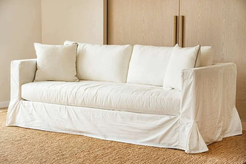 SILLON MALVA - TUSSOR - 2.20 MTS en Blanco - Sillones y sofás, Uruguay | La Iberica, vista 11