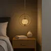 Colgante led esfera dorada y vidrio facetado en Dorado - Lámparas colgantes, Uruguay | Iluminica, vista 3 de 6