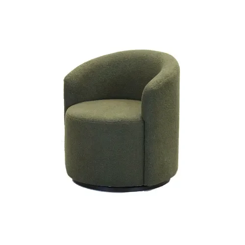 S-84 Butaca giratoria 67x67x75 en Verde oliva - Sillones y sofás, Uruguay | Victoriana, vista 2