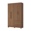 Ropero 4 Puertas 2 Cajones Y 5 Estantes en JATOBA - Sillones y sofás, Uruguay | Soy Hogar, vista 1 de 6