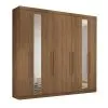 Ropero Placares Master Vip 8 Puertas 8 Estantes Con Espejo Jatoba en JATOBA - Respaldos de cama, Uruguay | Soy Hogar, vista 3 de 8