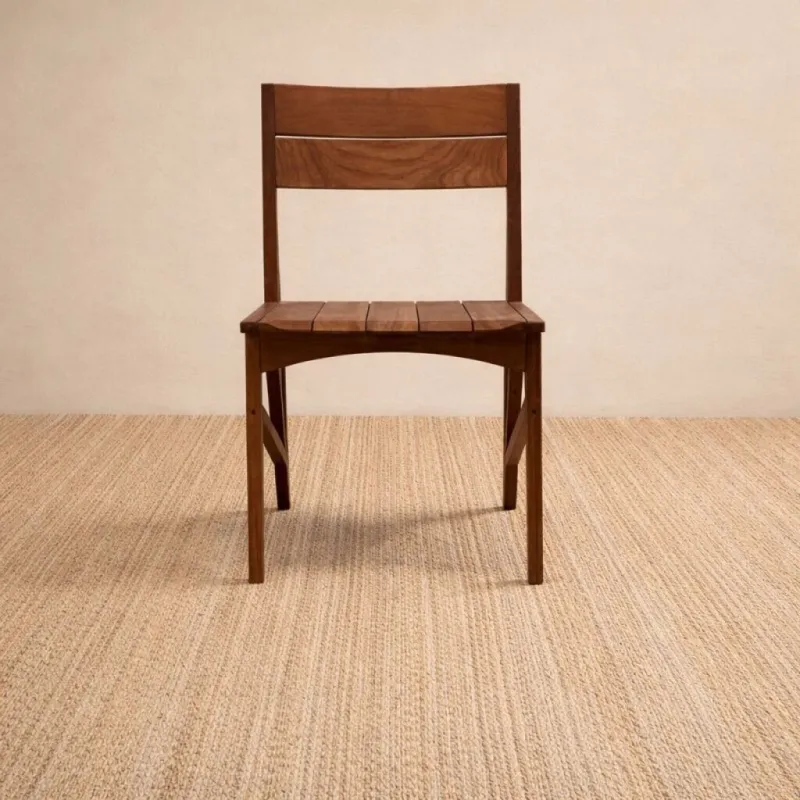 Silla Atibaia S/ Brazo en Marrón - Muebles para el exterior, Uruguay | Aihaus