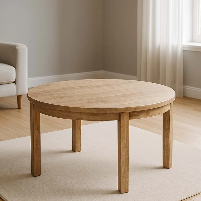 Mesa De Comedor Madera Natural-beige Mango en Madera natural - Mesas de comedor, Uruguay | Divino