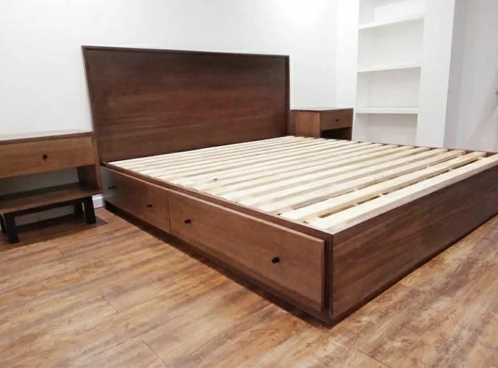 Cama Melania en Madera natural - Dormitorio, Uruguay | Tree House Deco, vista 7