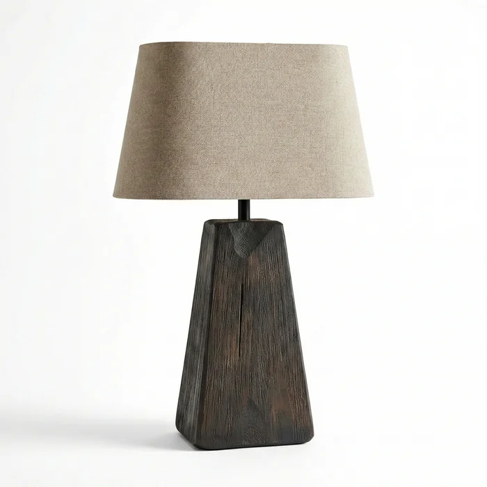 Lámpara de mesa Nativo pirámide carbón - Lámparas de mesa, Uruguay | La Perla